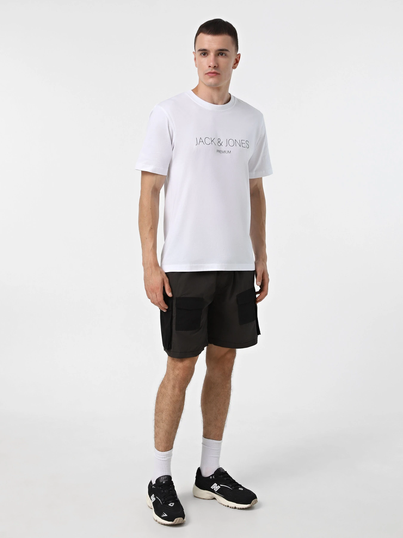 Футболки и поло JACK & JONES модель 12261874_White Фото