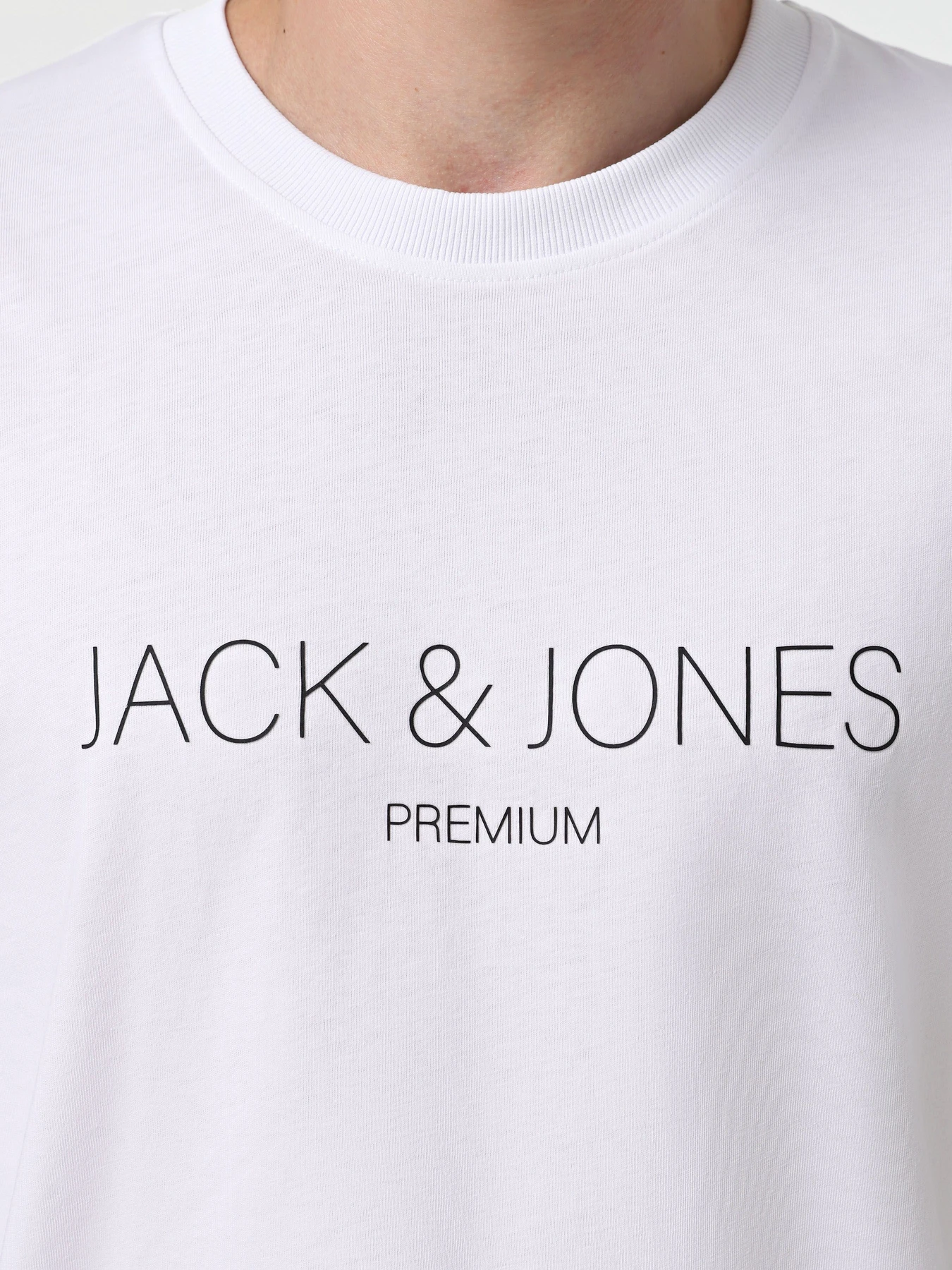 Футболки и поло JACK & JONES модель 12261874_White Фото