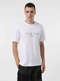 Футболки и поло JACK & JONES модель 12261874_White Фото