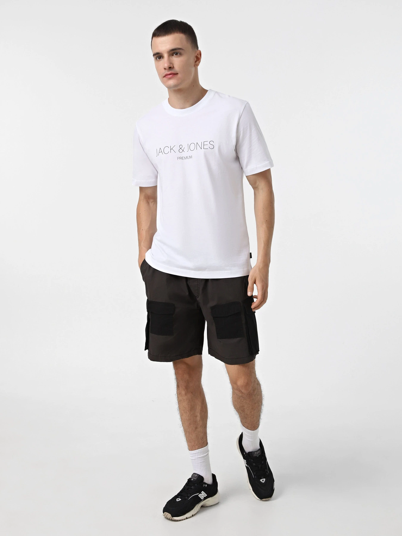 Шорти JACK & JONES модель 12268333_Black Шорти JACK & JONES модель 12268333_Black Фото