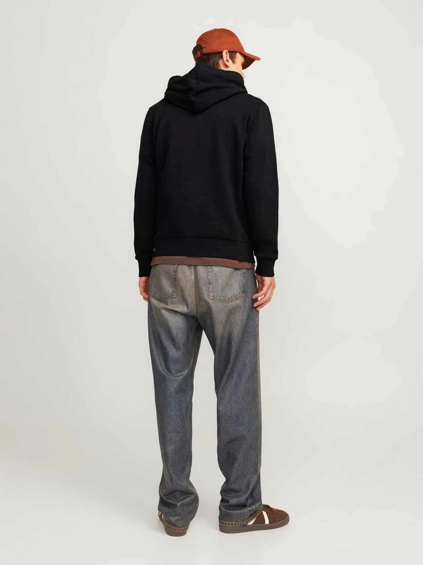 Худи и свитшоты JACK & JONES модель 12152840_Black Small Print/ Black Фото