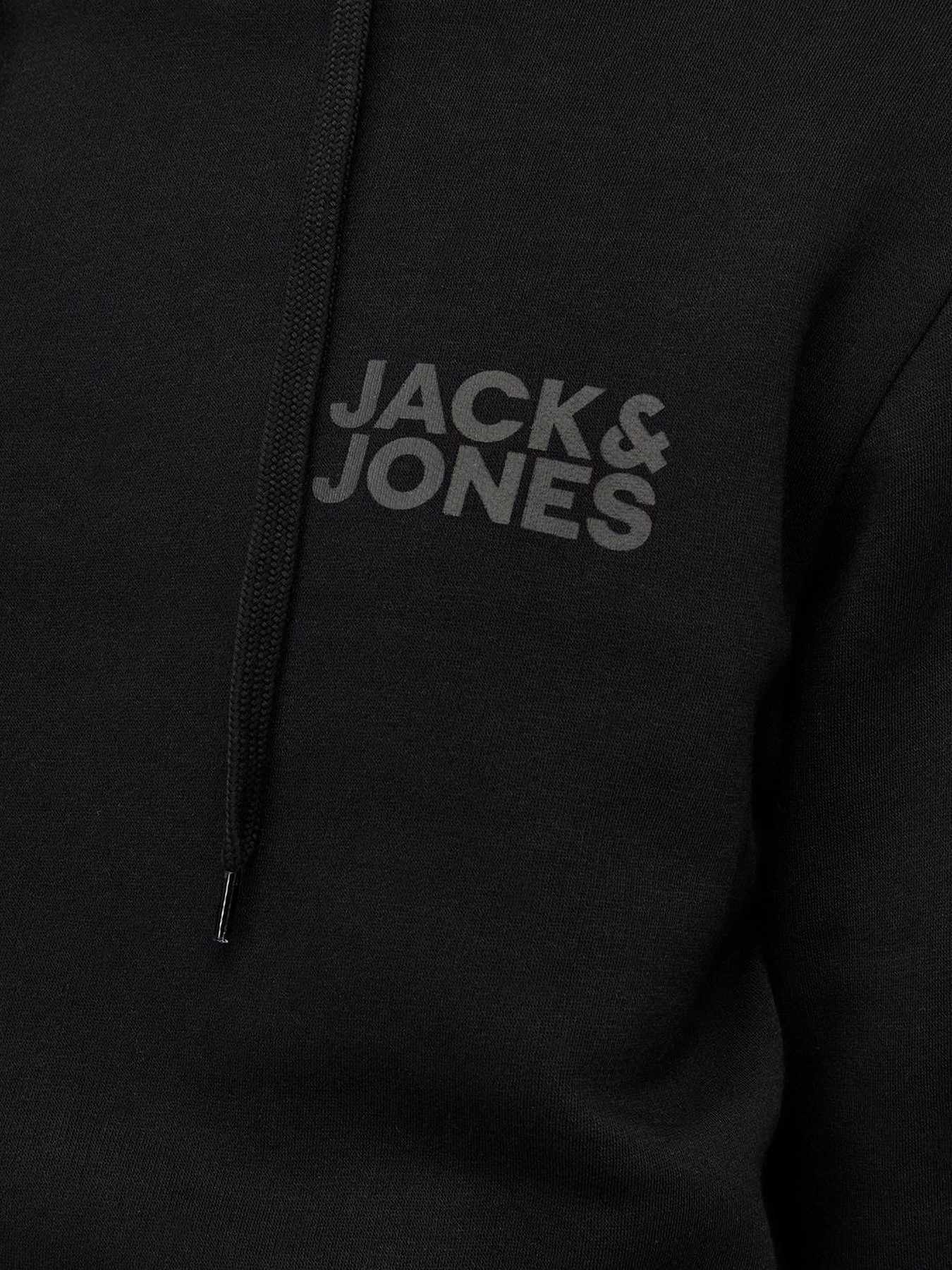Худи и свитшоты JACK & JONES модель 12152840_Black Small Print/ Black Фото