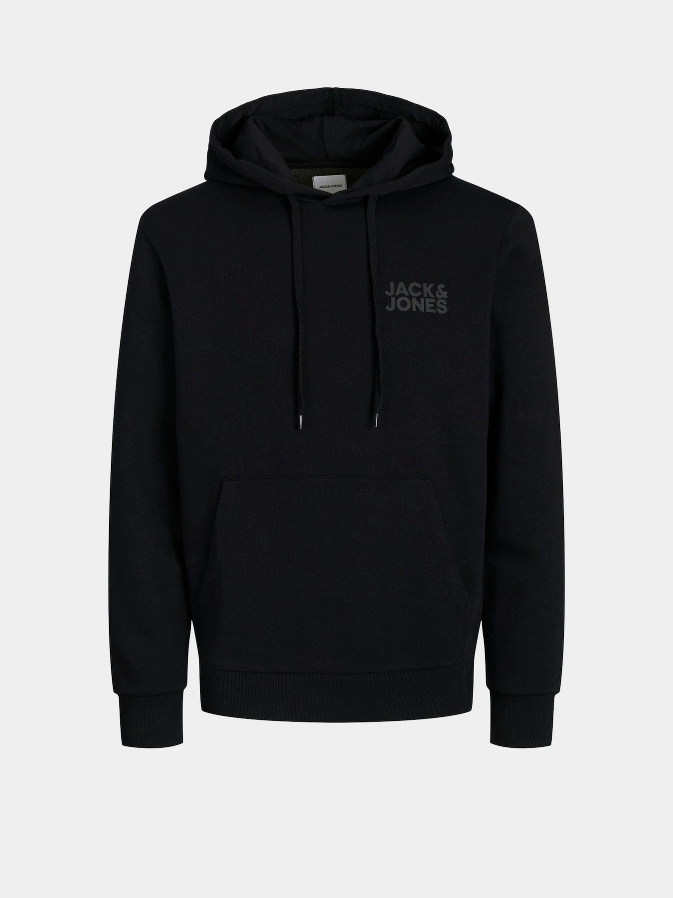 Худи и свитшоты JACK & JONES модель 12152840_Black Small Print/ Black Фото