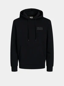 Худи и свитшоты JACK & JONES модель 12152840_Black Small Print/ Black Фото
