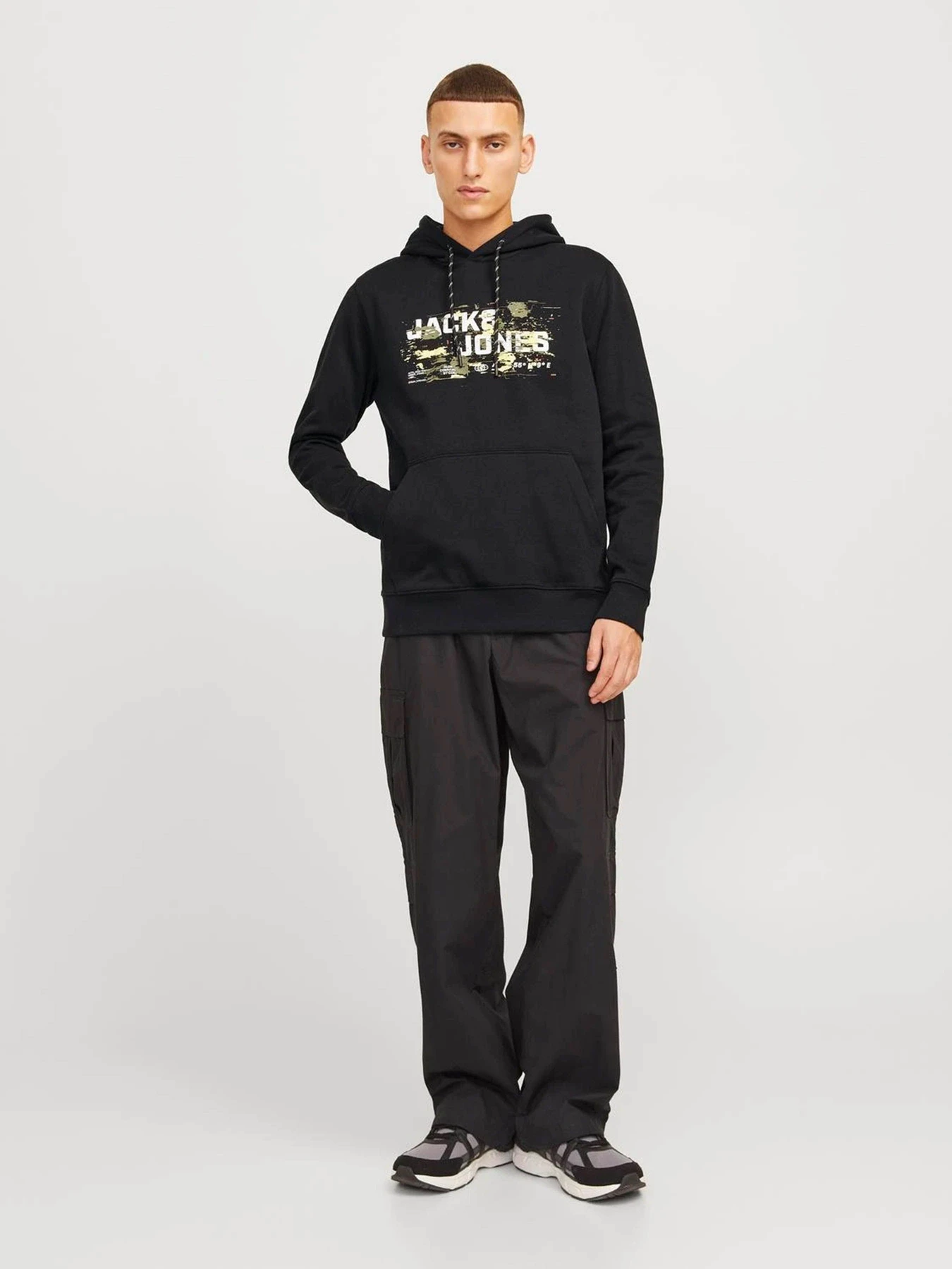 Худі та світшоти JACK & JONES модель 12261670_Black Фото