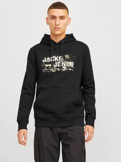 Худі та світшоти JACK & JONES модель 12261670_Black Фото