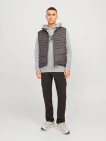 Худи и свитшоты JACK & JONES модель 12261670_Light Grey Melange Фото