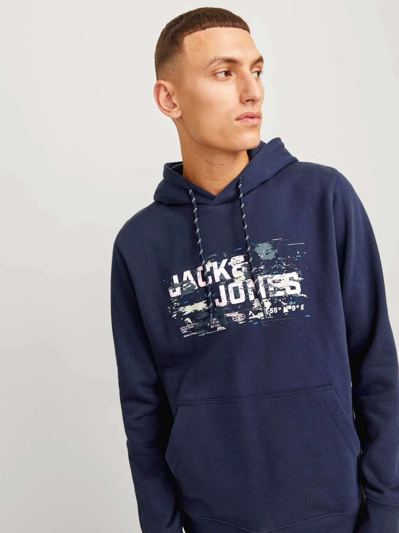 Худі та світшоти JACK & JONES модель 12261670_Navy Blazer Фото
