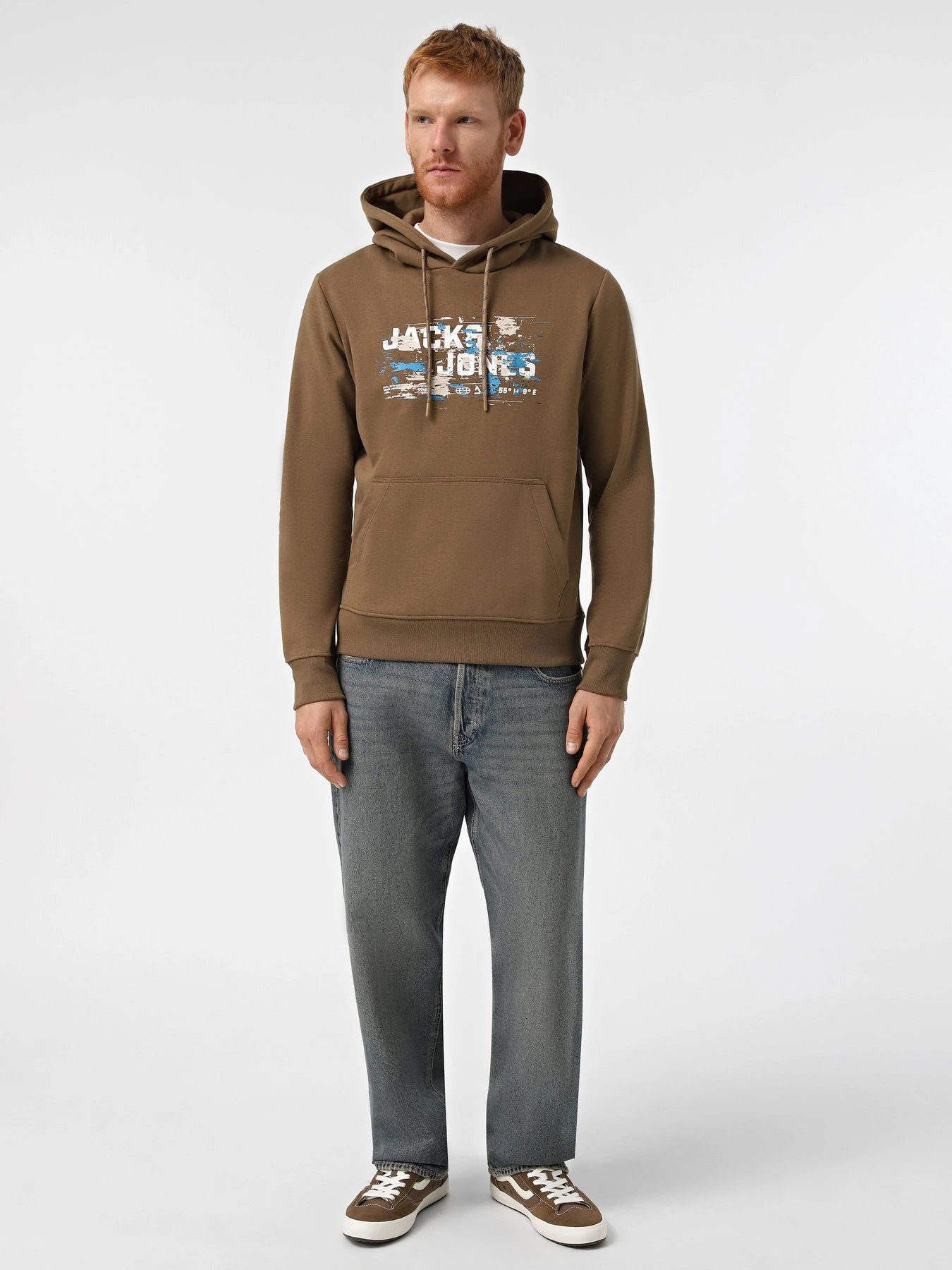 Худи и свитшоты JACK & JONES модель 12261670_Teak Худи и свитшоты JACK & JONES модель 12261670_Teak Фото