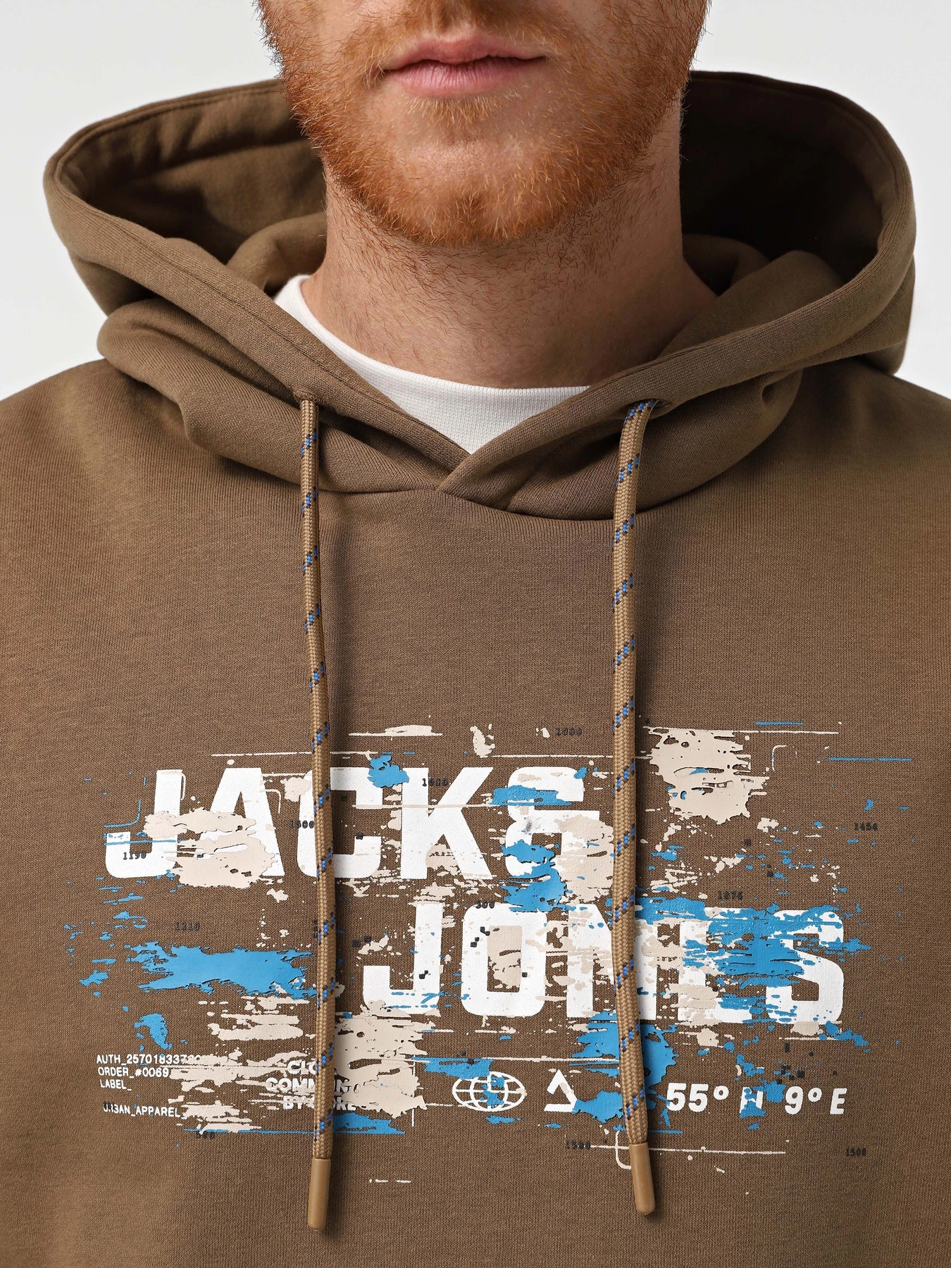 Худи и свитшоты JACK & JONES модель 12261670_Teak Худи и свитшоты JACK & JONES модель 12261670_Teak Фото
