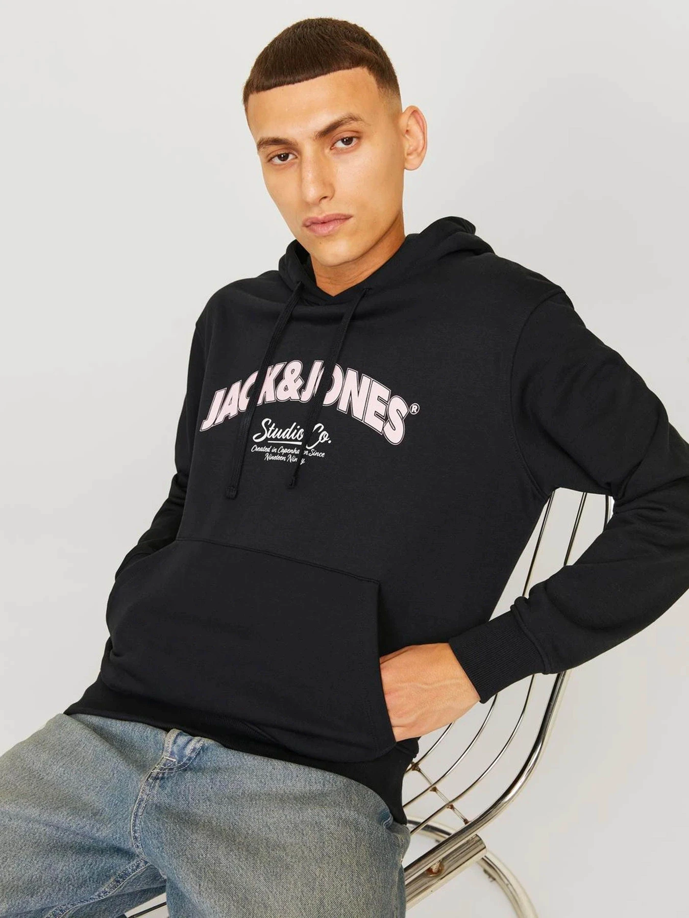Худи и свитшоты JACK & JONES модель 12262919_Black Фото