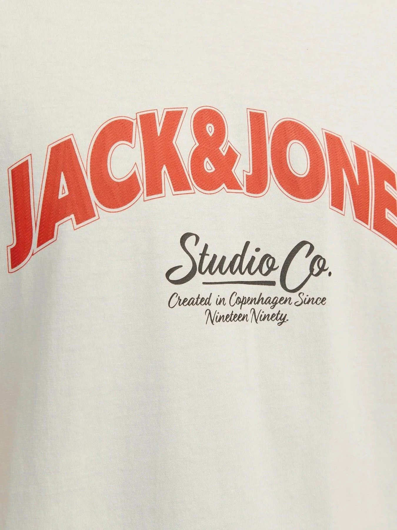 Футболки и поло JACK & JONES модель 12262348_Antique White Футболки и поло JACK & JONES модель 12262348_Antique White Фото