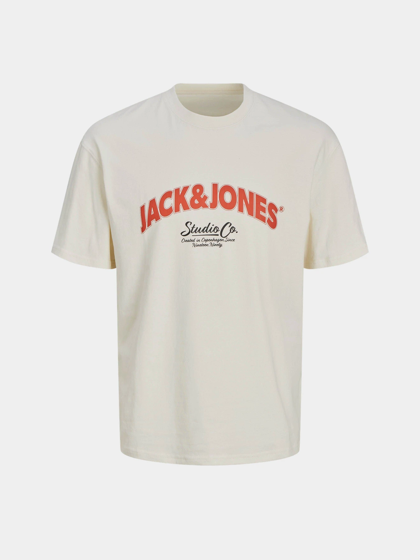 Футболки и поло JACK & JONES модель 12262348_Antique White Футболки и поло JACK & JONES модель 12262348_Antique White Фото