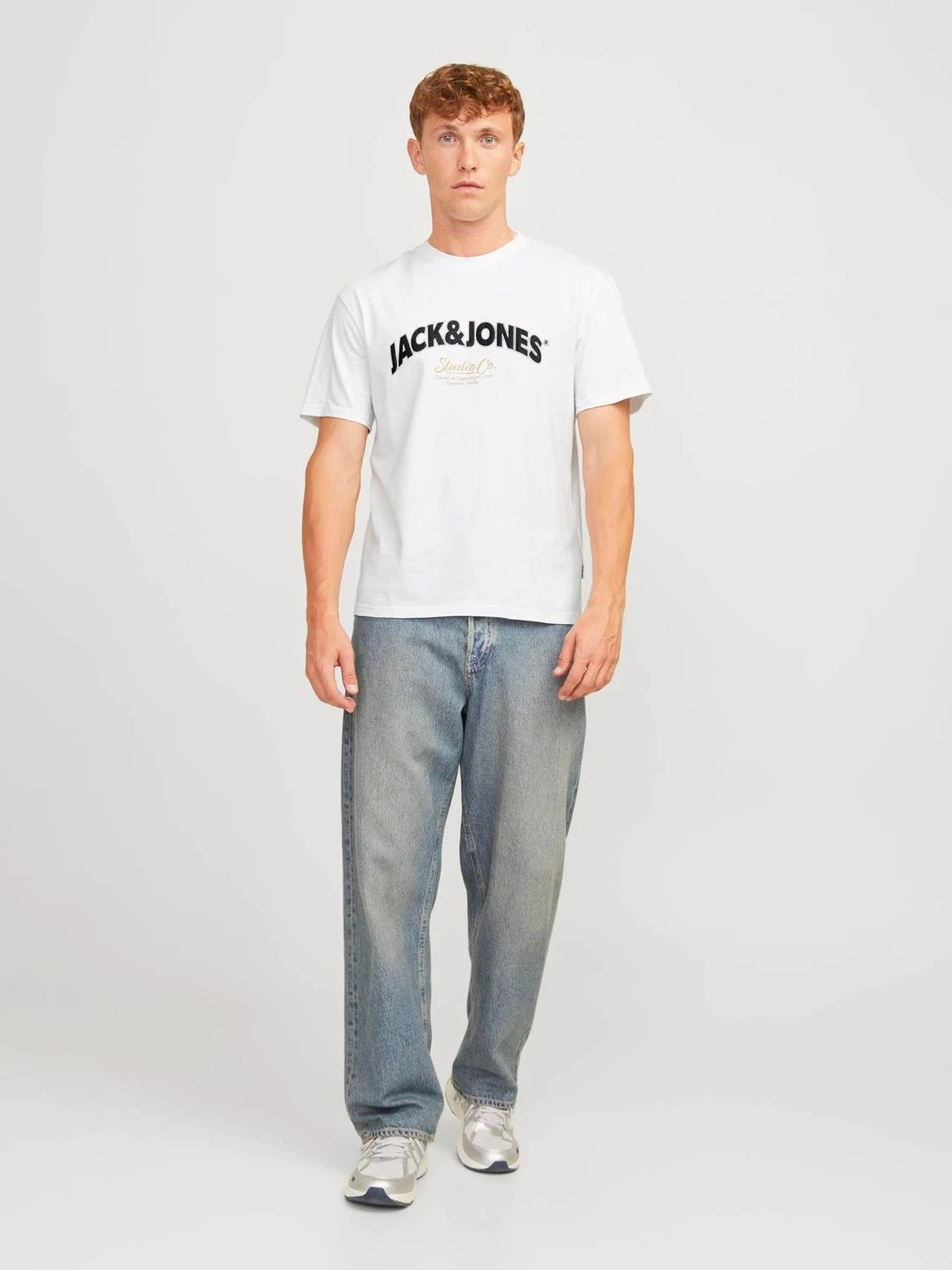 Футболки і поло JACK & JONES модель 12262348_Bright White Фото