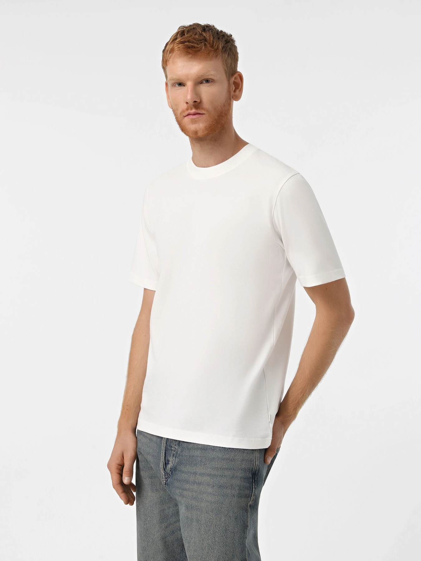 Футболки і поло JACK & JONES модель 12262787_Cloud Dancer Фото