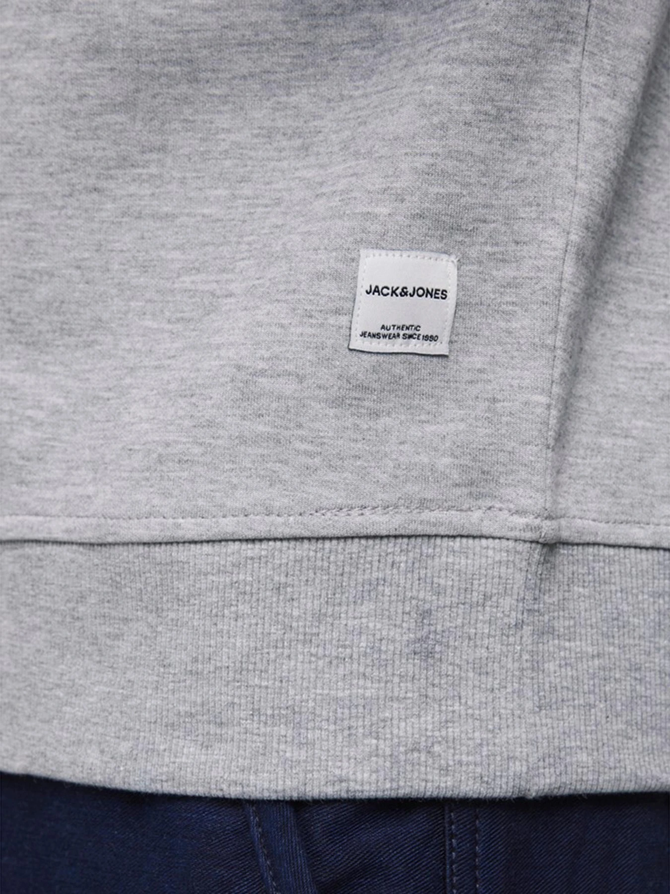 Худі та світшоти JACK & JONES модель 12181903_Light Grey Melange Худі та світшоти JACK & JONES модель 12181903_Light Grey Melange Фото