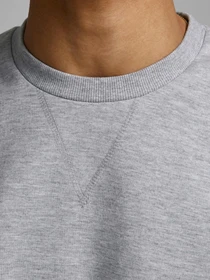 Худі та світшоти JACK & JONES модель 12181903_Light Grey Melange Фото
