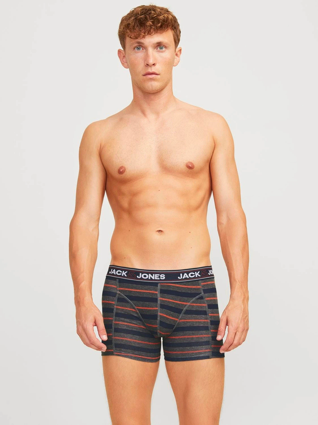 Нижня білизна JACK & JONES модель 12260059_Navy Blazer Red Ochre Mela Фото