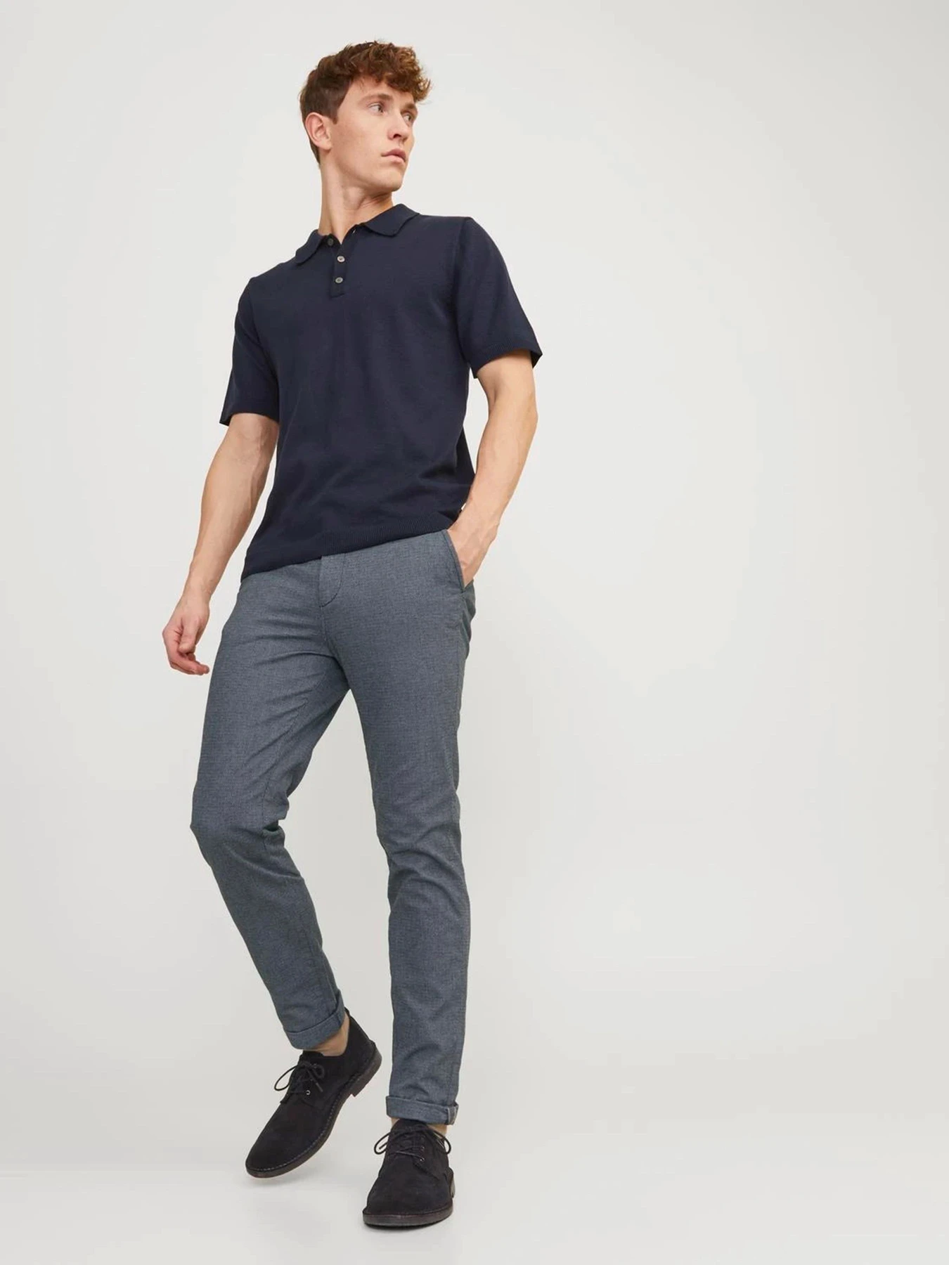 Брюки JACK & JONES модель 12206199_Faded Denim Брюки JACK & JONES модель 12206199_Faded Denim Фото