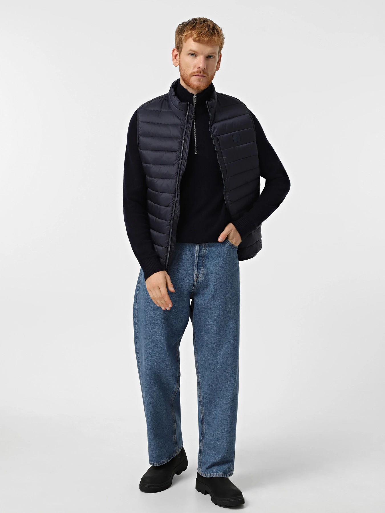 Куртки и дубленки JACK & JONES модель 12259414_Dark Navy Фото