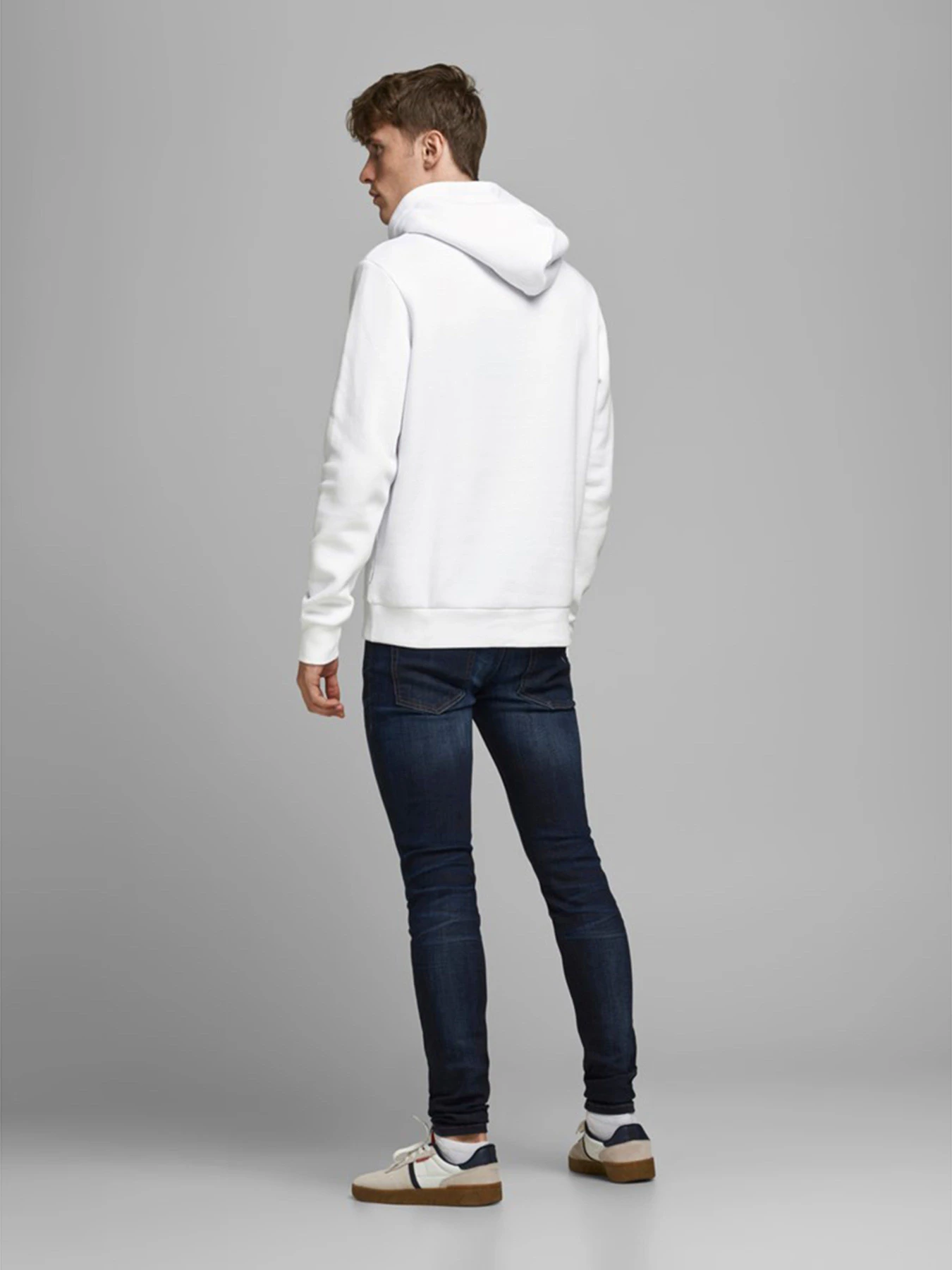 Худи и свитшоты JACK & JONES модель 12152840_White Худи и свитшоты JACK & JONES модель 12152840_White Фото