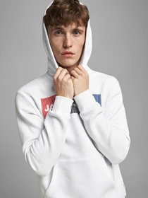 Худи и свитшоты JACK & JONES модель 12152840_White Фото