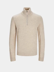 Свитры и кардиганы JACK & JONES модель 12259679_Oatmeal MELANGE Фото