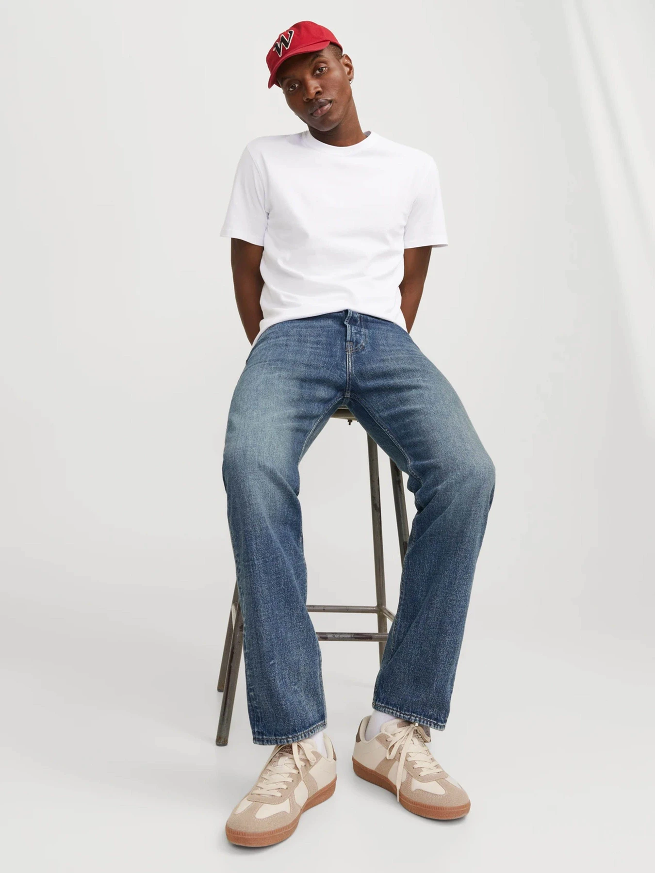 Джинсы JACK & JONES модель 12263279_Blue Denim Джинсы JACK & JONES модель 12263279_Blue Denim Фото