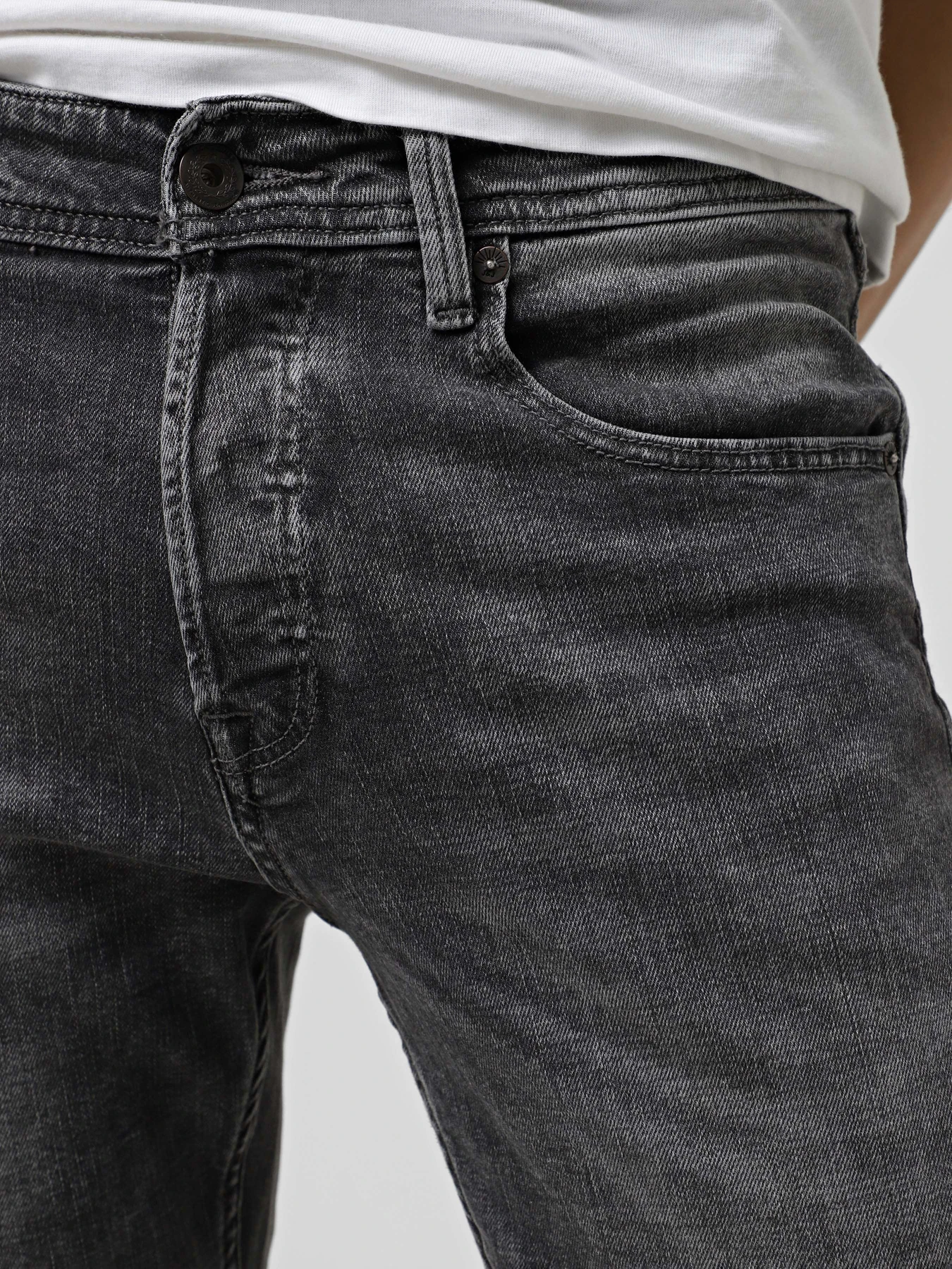 Джинсы JACK & JONES модель 12268998_Grey Denim Фото