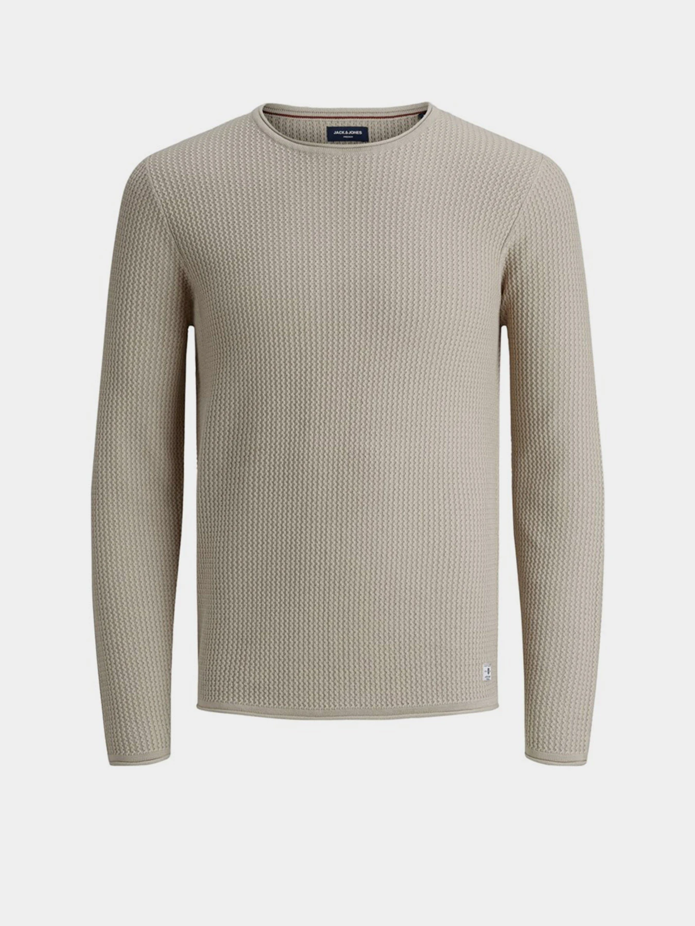 Свитры и кардиганы JACK & JONES модель 12179861_Oatmeal Свитры и кардиганы JACK & JONES модель 12179861_Oatmeal Фото