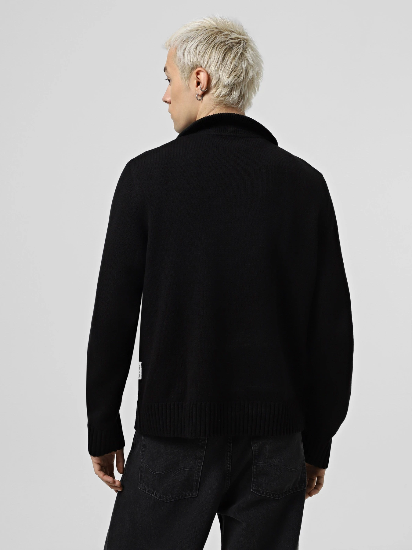 Светри та кардигани JACK & JONES модель 12262055_Black Светри та кардигани JACK & JONES модель 12262055_Black Фото