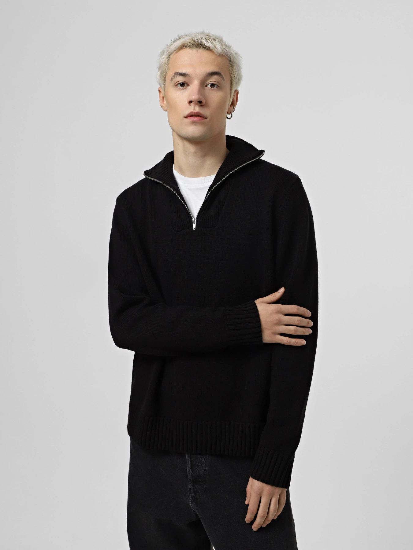 Светри та кардигани JACK & JONES модель 12262055_Black Светри та кардигани JACK & JONES модель 12262055_Black Фото