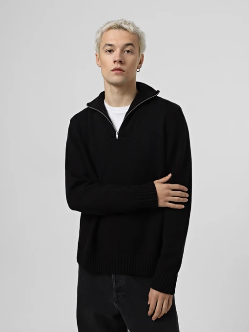 Свитры и кардиганы JACK & JONES модель 12262055_Black Фото