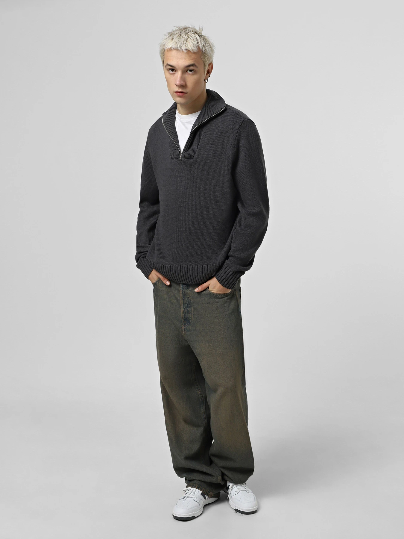 Светри та кардигани JACK & JONES модель 12262055_Iron Gate Светри та кардигани JACK & JONES модель 12262055_Iron Gate Фото