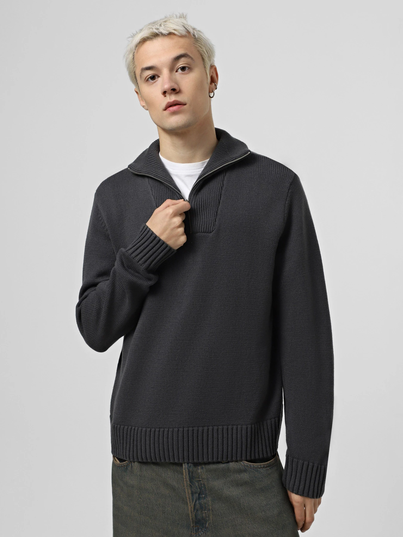 Светри та кардигани JACK & JONES модель 12262055_Iron Gate Светри та кардигани JACK & JONES модель 12262055_Iron Gate Фото