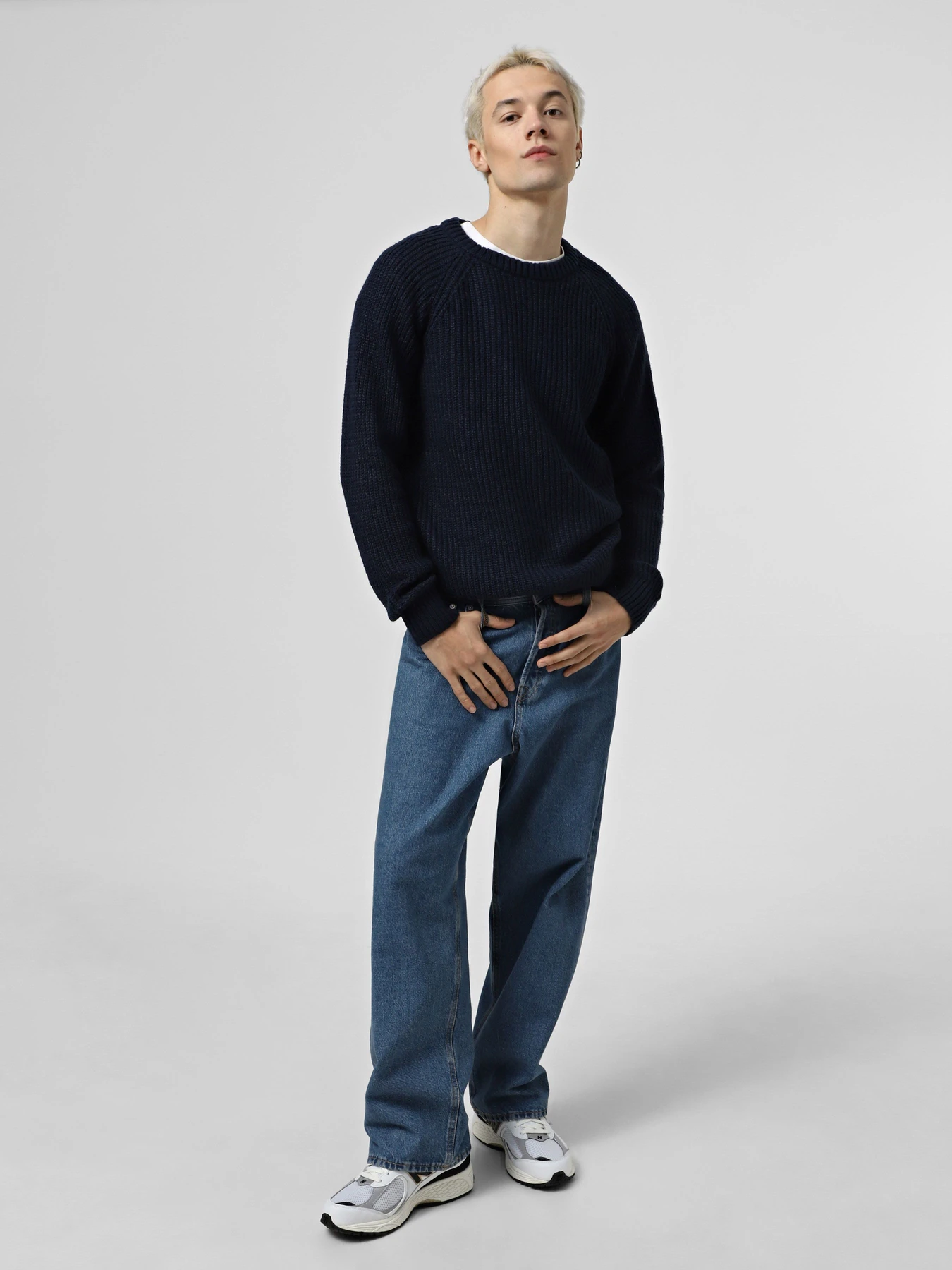 Светри та кардигани JACK & JONES модель 12267393_Navy Blazer Светри та кардигани JACK & JONES модель 12267393_Navy Blazer Фото