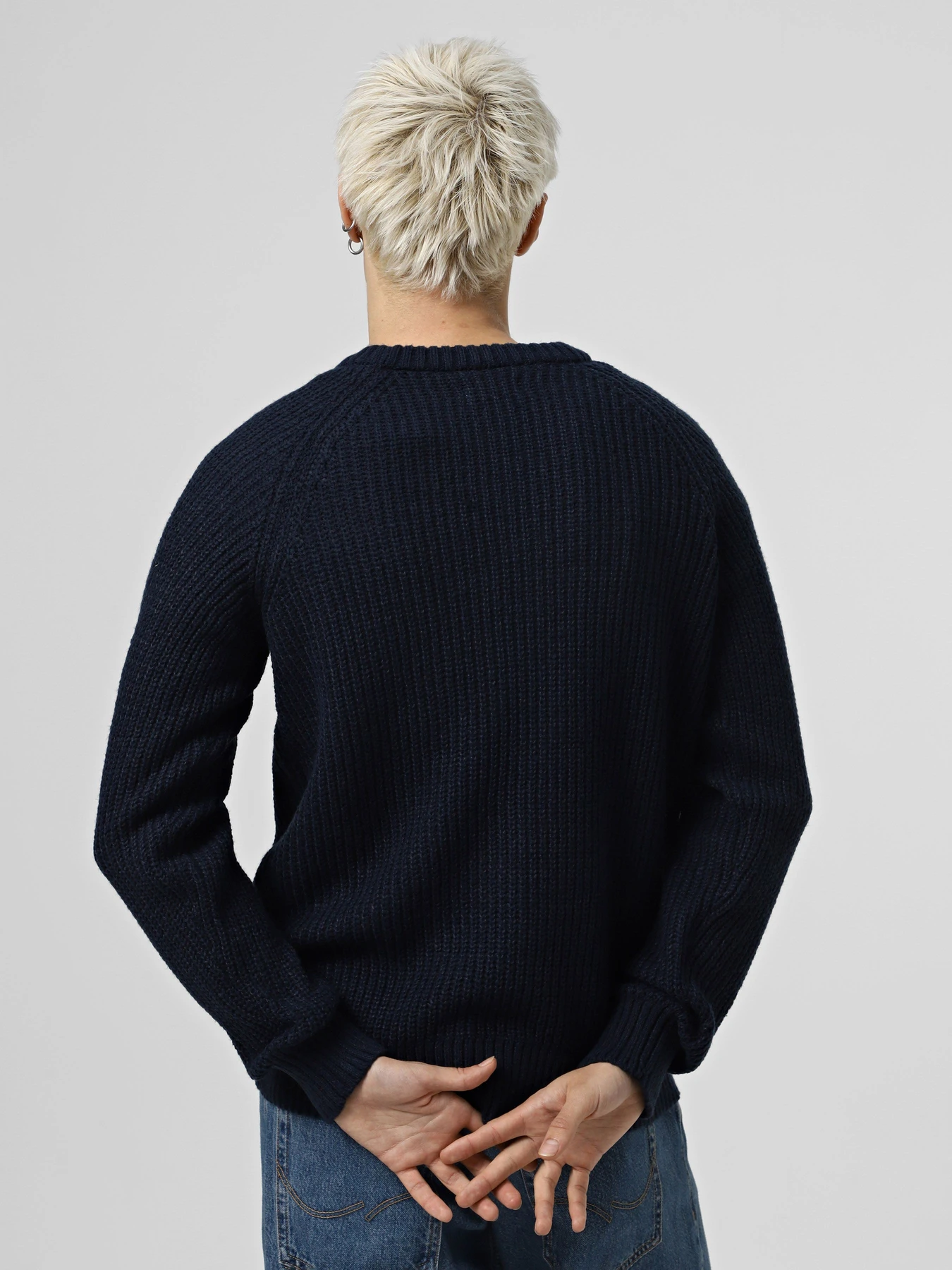 Светри та кардигани JACK & JONES модель 12267393_Navy Blazer Светри та кардигани JACK & JONES модель 12267393_Navy Blazer Фото