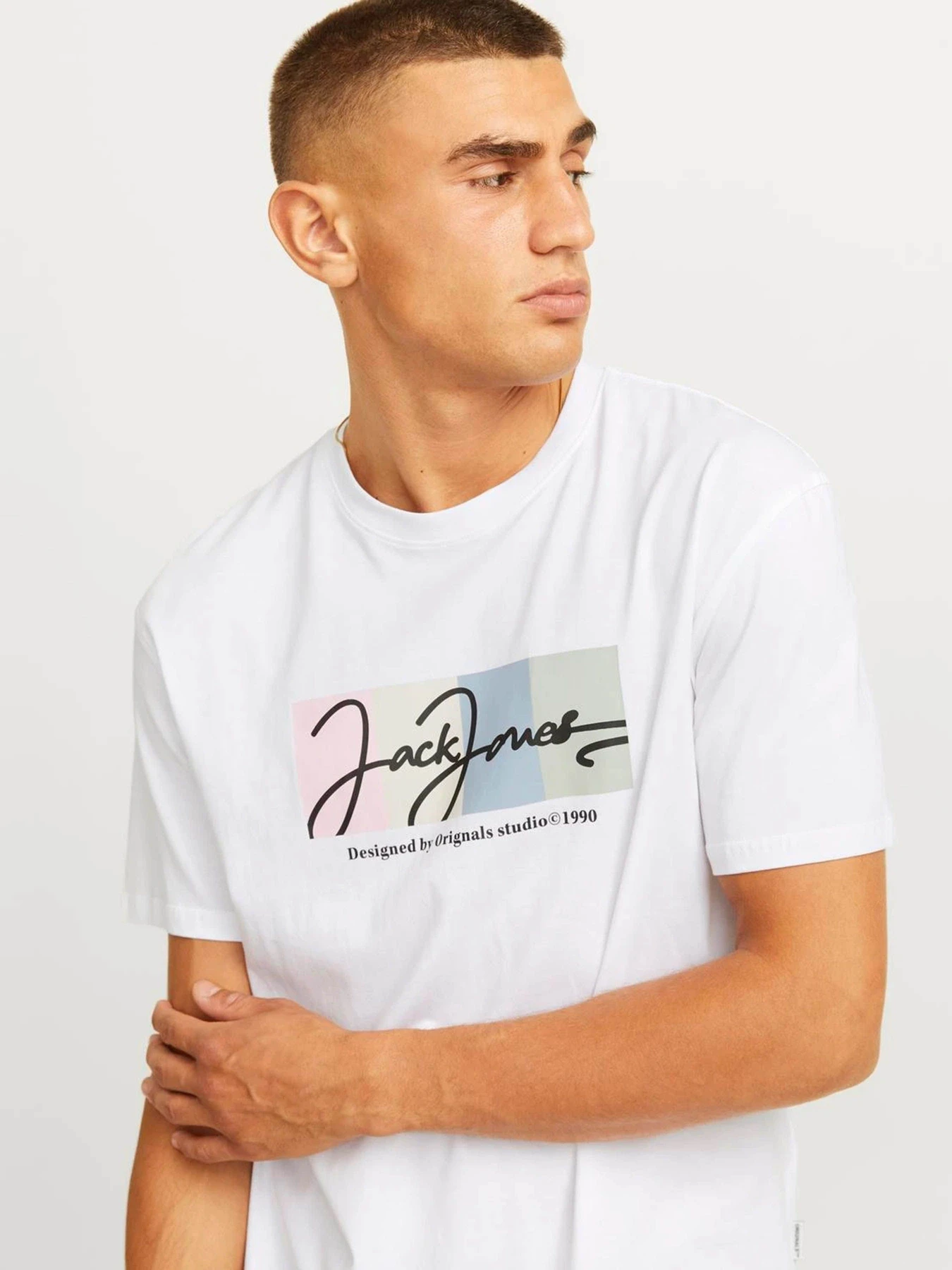 Футболки і поло JACK & JONES модель 12262662_Bright White Футболки і поло JACK & JONES модель 12262662_Bright White Фото