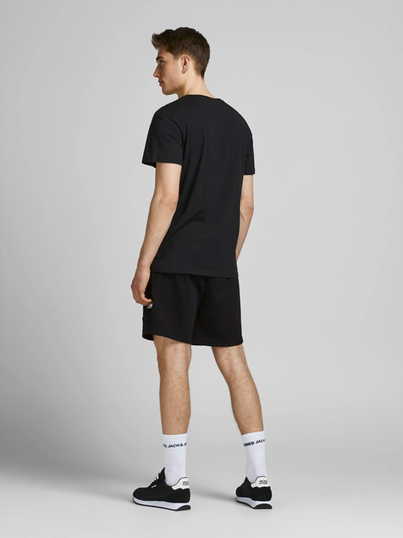Шорты JACK & JONES модель 12186750_Black Шорты JACK & JONES модель 12186750_Black Фото
