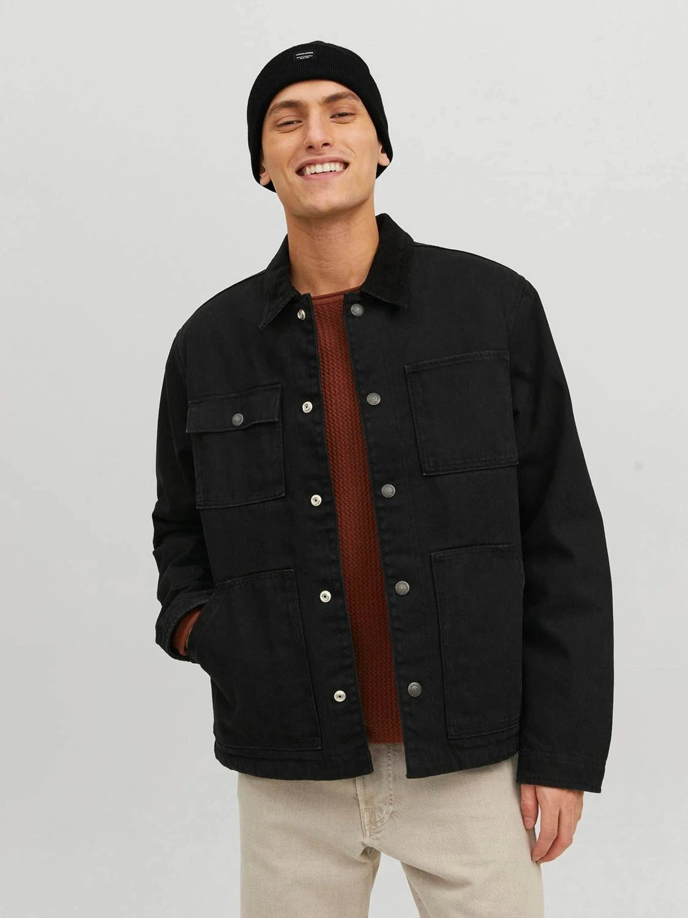 Шапки и кепки JACK & JONES модель 12092815_Black Шапки и кепки JACK & JONES модель 12092815_Black Фото