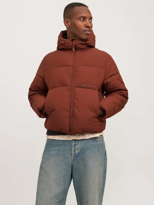 Куртки и дубленки JACK & JONES модель 12260433_Brandy Brown Фото