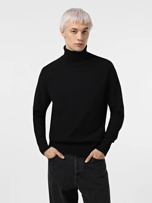 Свитры и кардиганы JACK & JONES модель 12260386_Black CYCLO 100 Фото