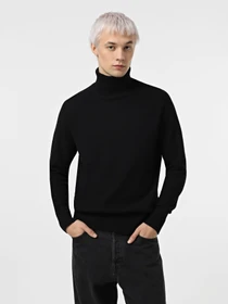 Свитры и кардиганы JACK & JONES модель 12260386_Black CYCLO 100 Фото