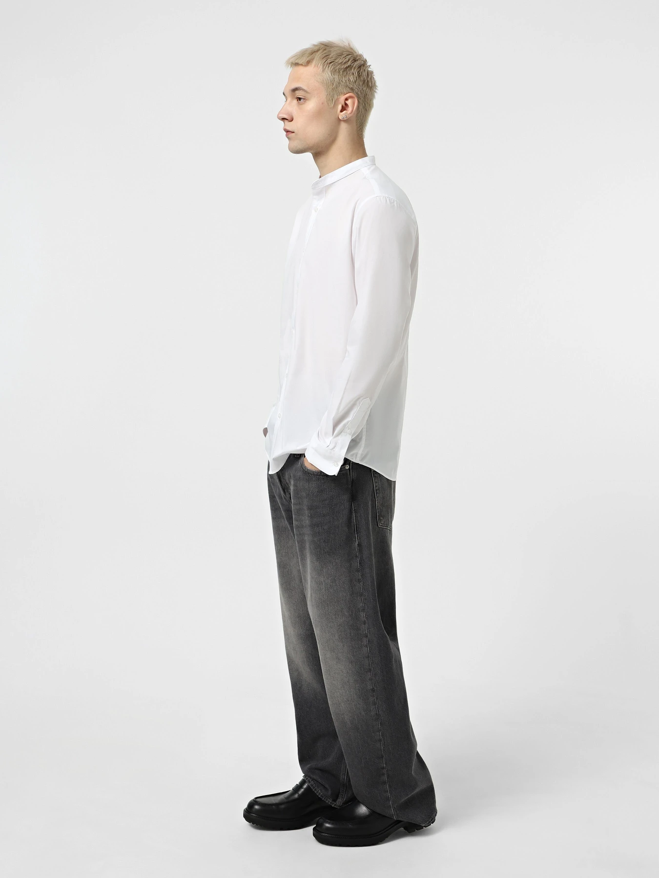 Рубашки JACK & JONES модель 12205921_White Рубашки JACK & JONES модель 12205921_White Фото