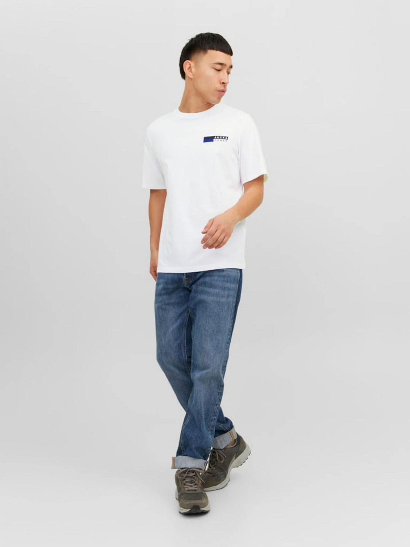 Футболки і поло JACK & JONES модель 12233999_White P4 Small Print Фото