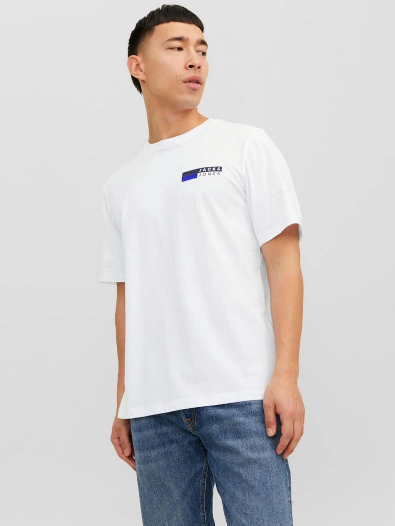 Футболки і поло JACK & JONES модель 12233999_White P4 Small Print Фото