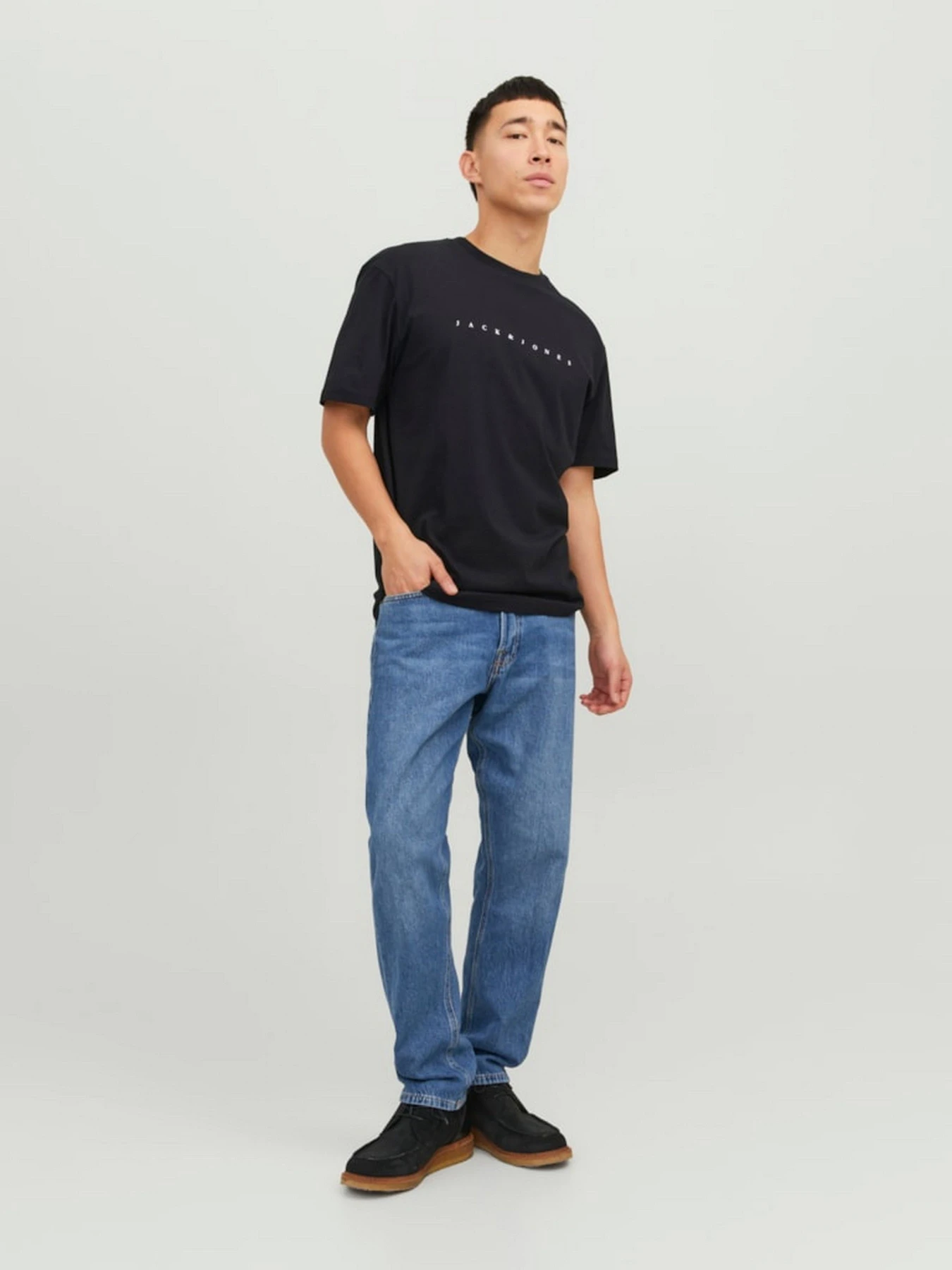 Футболки і поло JACK & JONES STAR JJ TEE модель 12234746_Black Футболки і поло JACK & JONES STAR JJ TEE модель 12234746_Black Фото