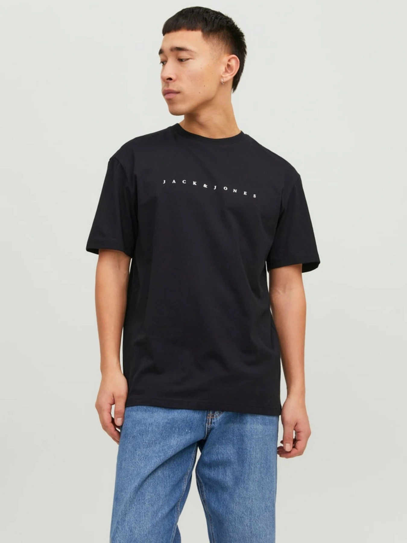 Футболки і поло JACK & JONES STAR JJ TEE модель 12234746_Black Футболки і поло JACK & JONES STAR JJ TEE модель 12234746_Black Фото