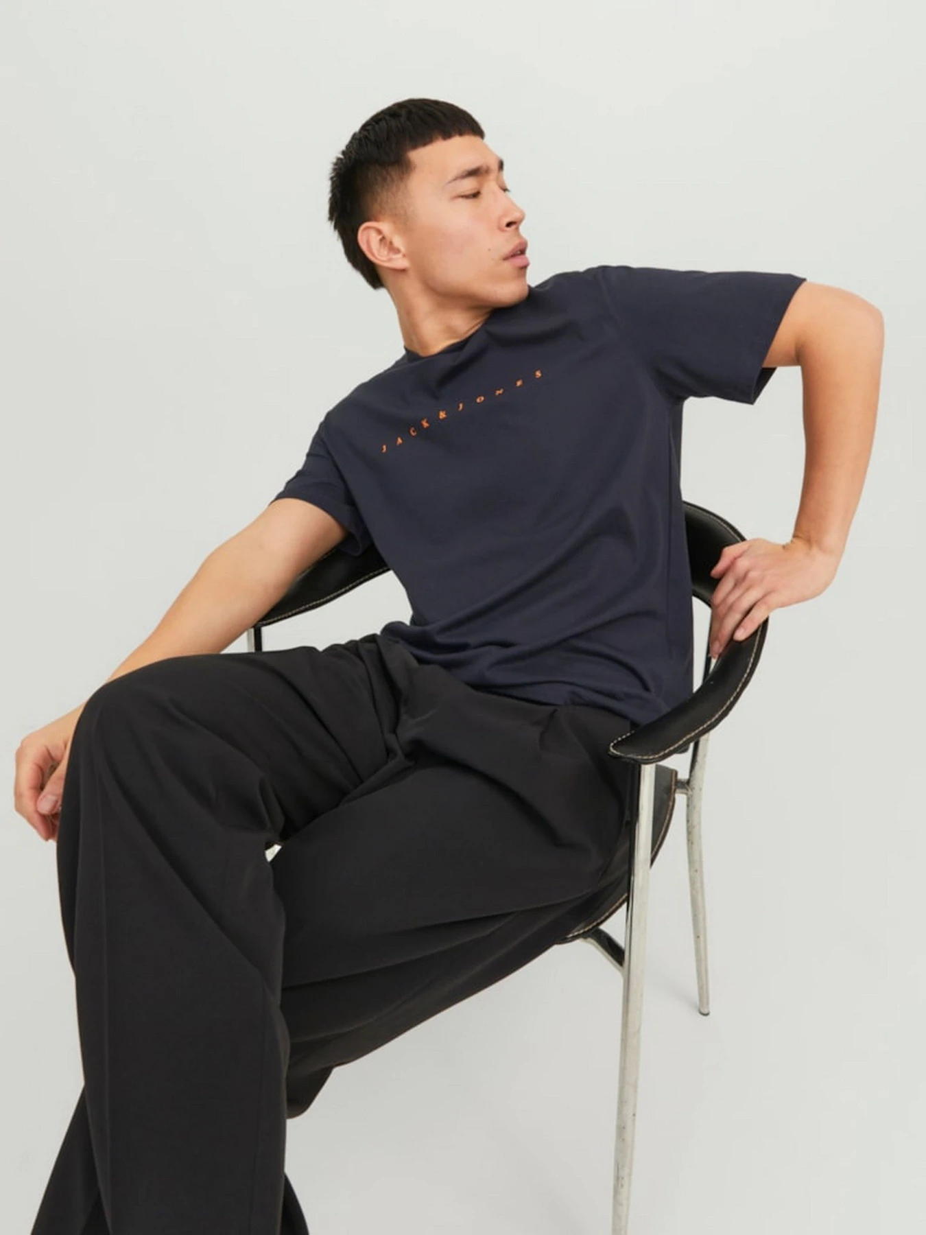Футболки і поло JACK & JONES STAR JJ TEE модель 12234746_Dark Navy Фото