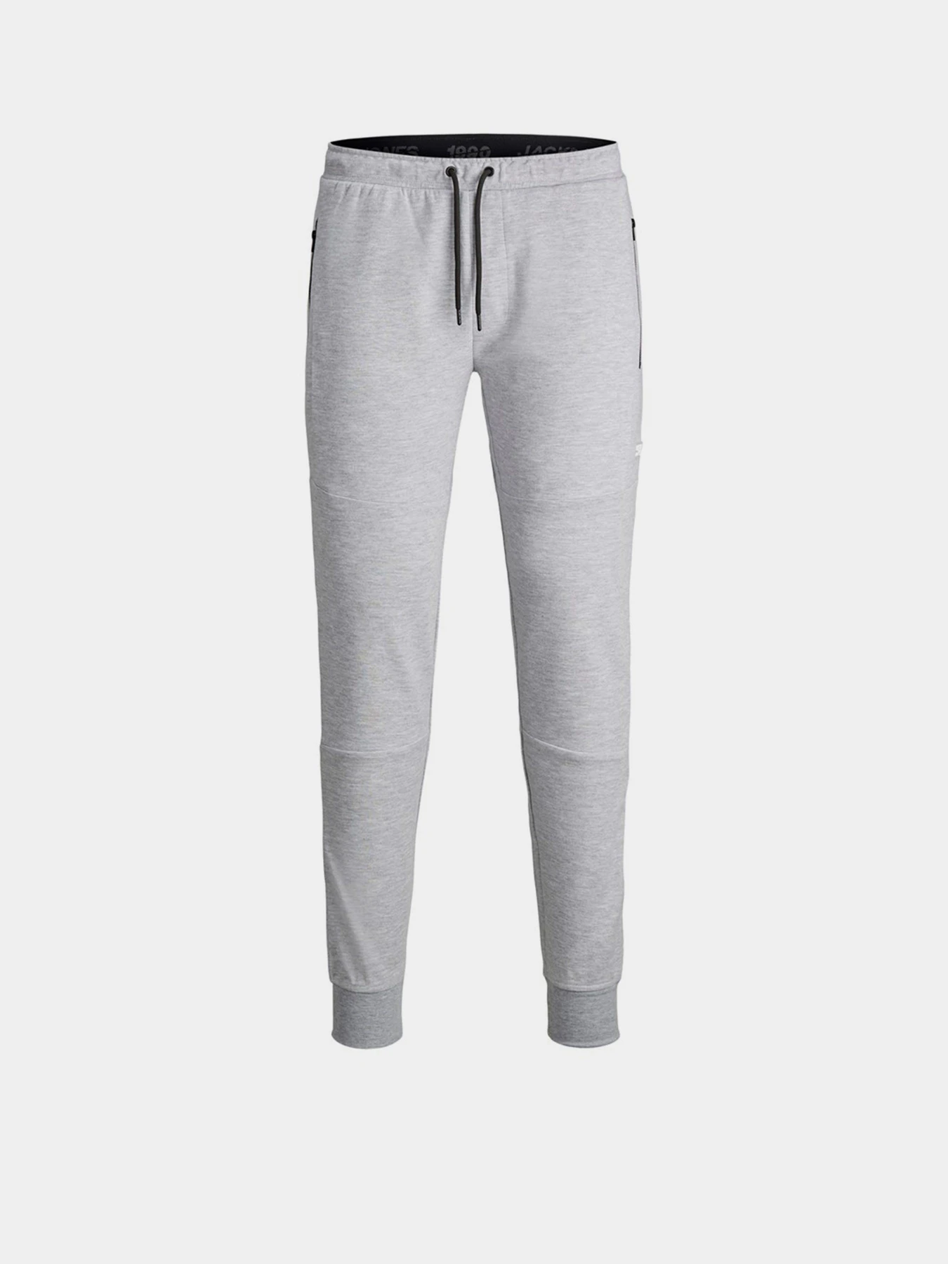 Штани JACK & JONES модель 12184970_Light Grey Melange Штани JACK & JONES модель 12184970_Light Grey Melange Фото